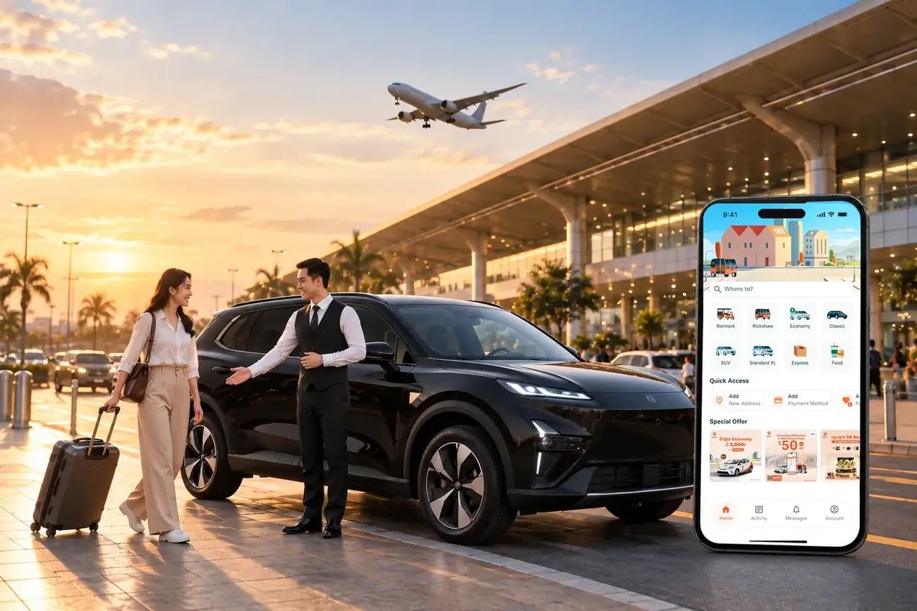 PassApp airport pickup